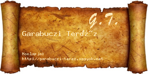 Garabuczi Teréz névjegykártya